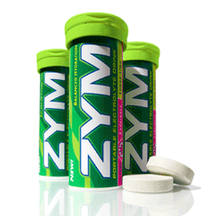 ZYM Endurance Lemon-Lime effervescent tablets - 3-Tubes (30 servings)